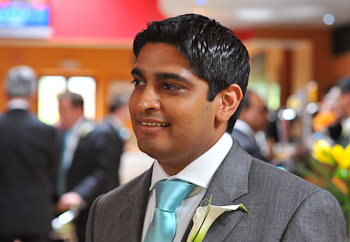 Bridegroom at the Dunchurch Park Hotel