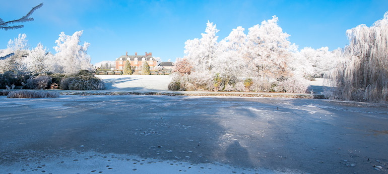 Dunchurch Park Hotel in Winter