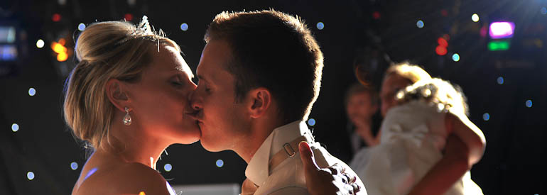 A Wedding Couple's First Dance