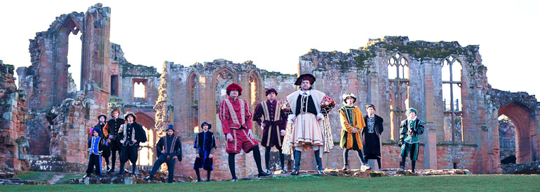 Medieval Costume Wedding at Kenilworth Castle