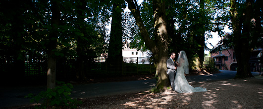 Warwickshire Bride and Groom