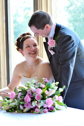 Signing the Register at Wroxall Abbey